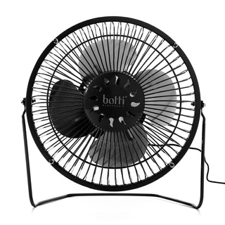 Mini wentylator biurkowy USB Botti Electronic Zeffir czarny 15 cm moc 2,5 W