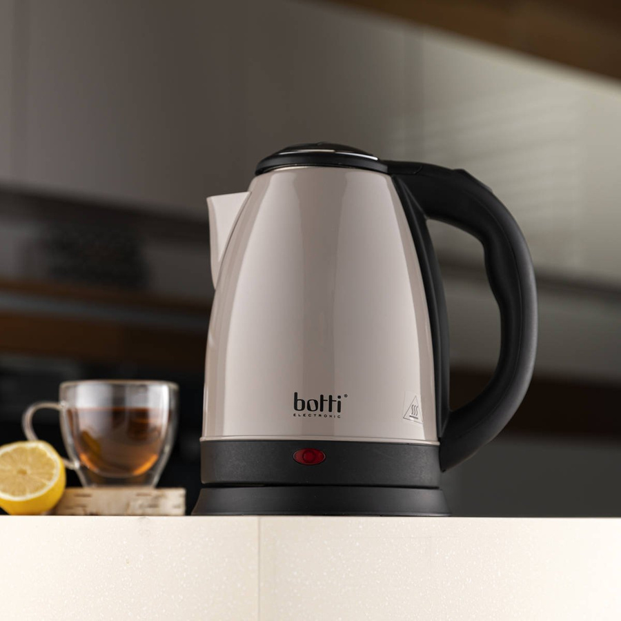 Czajnik elektryczny Victor 1,8 l jasny szary Botti