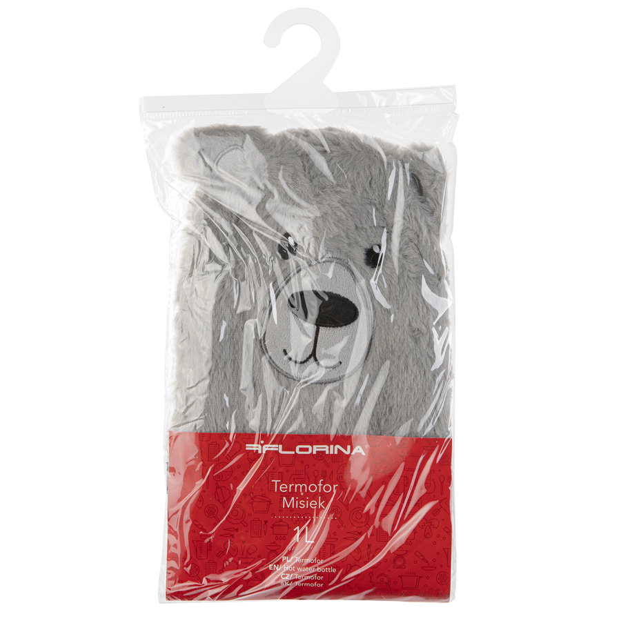 Termofor w futerku Florina Misiek 1 l mix dekoracji