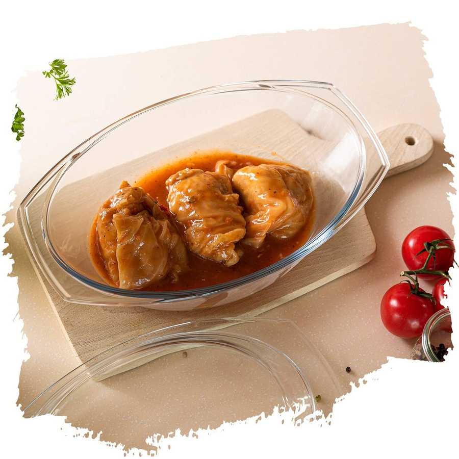 Naczynie żaroodporne Termisil gładkie owalne 2,9 l