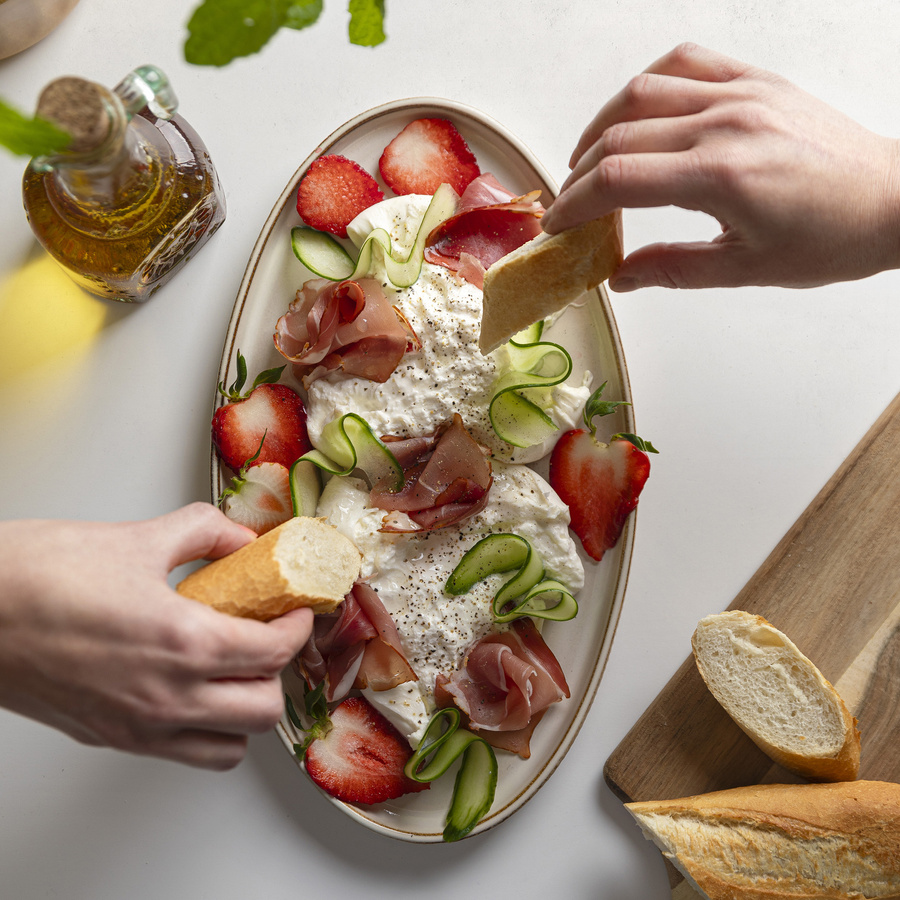 Talerz owalny Florina Evia 32x18 cm