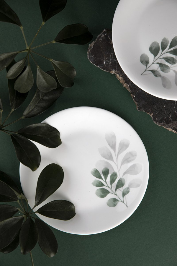 Talerz płytki Bormioli Rocco Botanica Verde płytki 27 cm