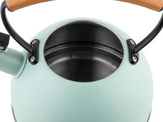 Czajnik nierdzewny Florina Natura Line miętowy 2,3 l