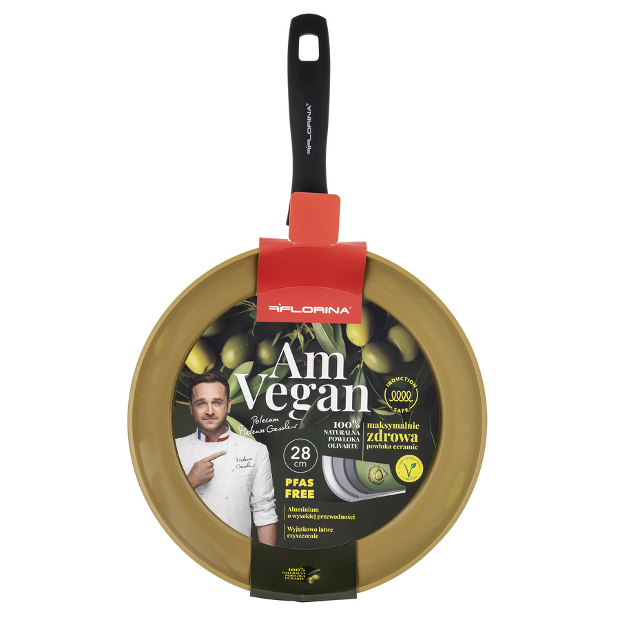 Patelnia aluminiowa Florina AmVegan 28 cm by Mateusz Gessler