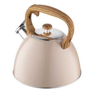 Czajnik nierdzewny Florina Frank 2,5 l, brązowy