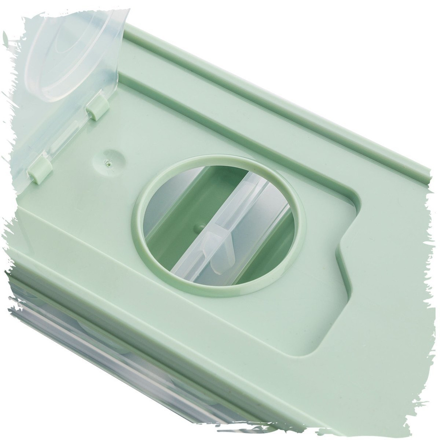 Foremki do lodu Praktyczna prostokątna miętowa - 2szt.