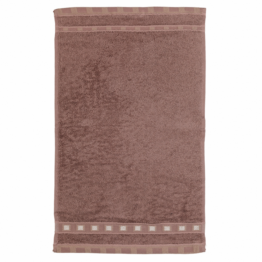 Ręcznik bawełniany Miss Lucy Michael Basic 30x50 cm taupe