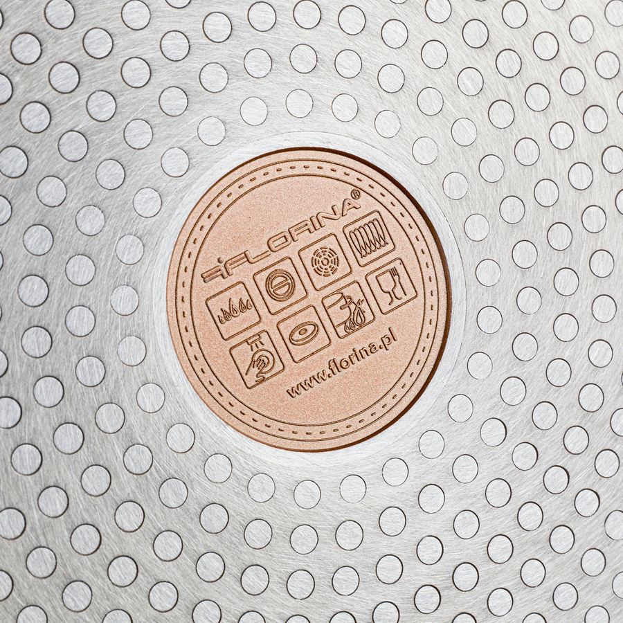 Rondel aluminiowy z pokrywą Florina Forest 18 cm 1,7 l