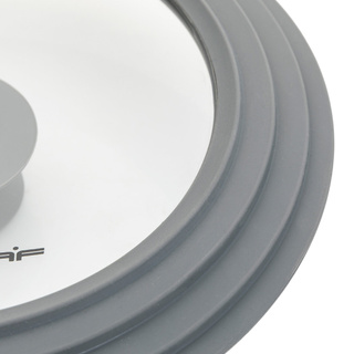 Pokrywka żaroodporna z silikonem 3 w 1 24/26/28 cm