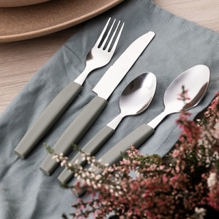 Komplet sztućców Florina Allegra 16 elementów szałwia