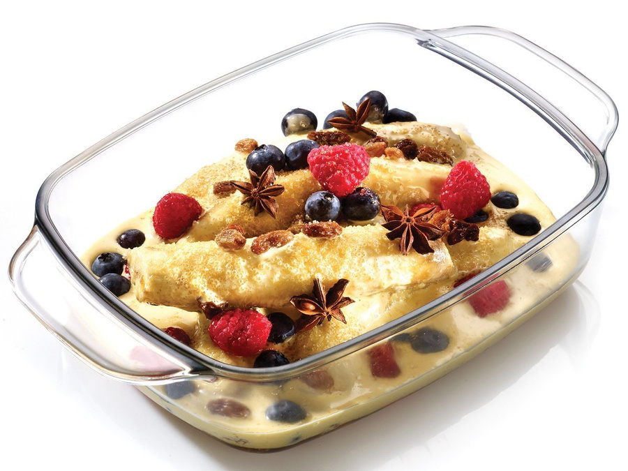 Naczynie żaroodporne Termisil gładkie prostokątne 5,1 l