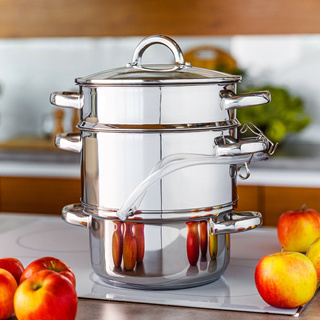 Sokownik Florina Midi 5 l indukcja + 2 Dzbanki Bormioli Rocco Bistrot 1 l