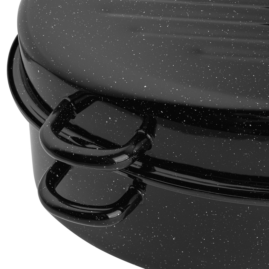 Brytfanna emaliowana gęsiarka na indukcję Emalia Polska Pleszew 7 l