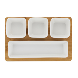 Zestaw do dipów Florina Adria prostokątny 4 elementy