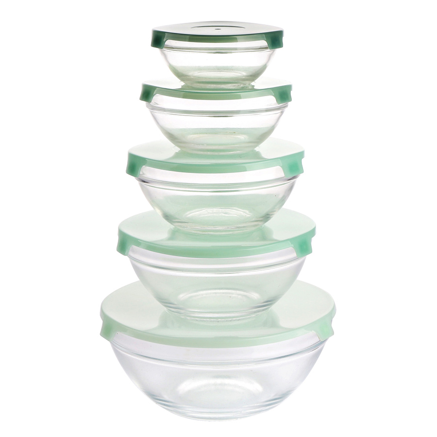 Salaterki szklane Verdure 9-17CM