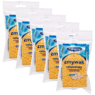 Zmywaki celulozowe praktyczna 5 szt.