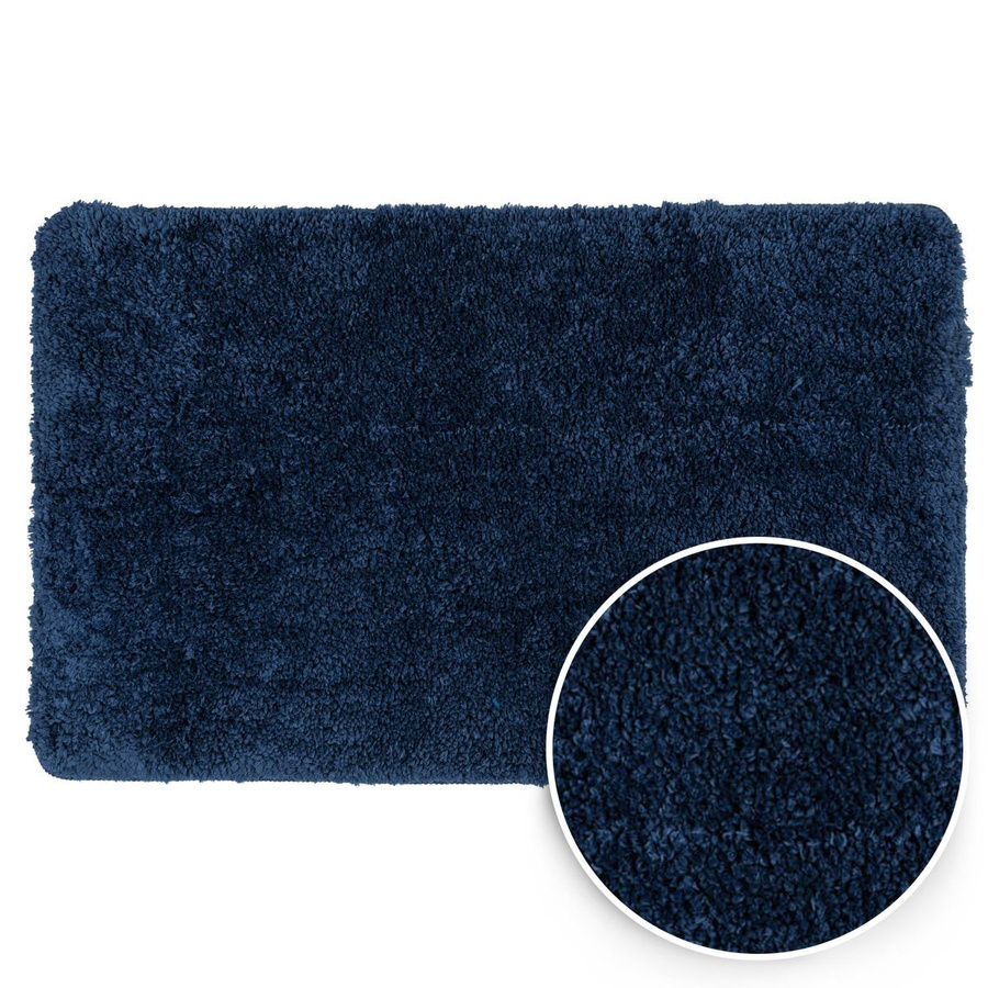 Dywanik łazienkowy Miss Lucy Softy 50 x 80 cm granatowy