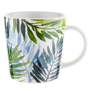 Kubek porcelanowy New Bone China Florina Hawaje 400 ml mix dekoracji