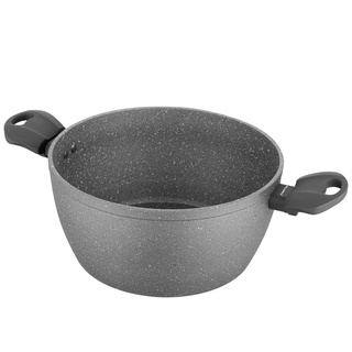Garnek Florina Lava Stone by Mateusz Gessler 24 cm 4 l szary