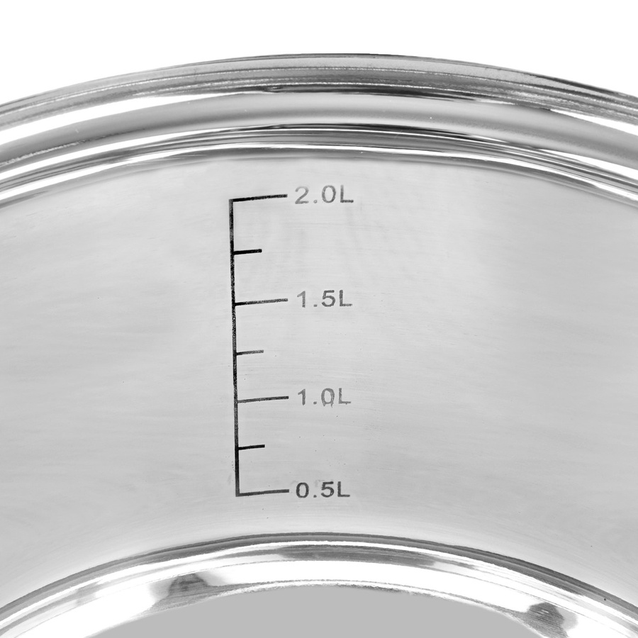 Komplet garnków ze stali nierdzewnej Florina Polpo 8 elementów