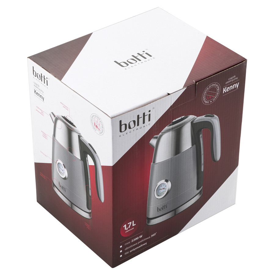 Czajnik elektryczny z termometrem Botti Electronic Kenny 1,7 l