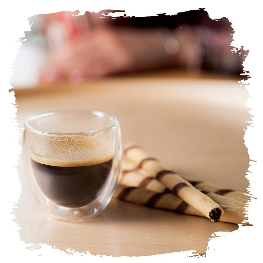 Zestaw 6 sztuk Szklanki termiczne double wall Florina Malachit 100 ml