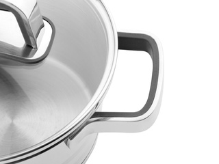 Garnek nierdzewny Florina Smart z silikonem 18 cm