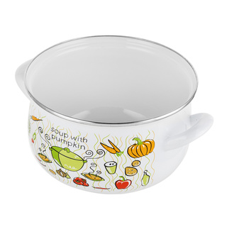 Garnek emaliowany Emalia Polska Pleszew Lumino 20 cm 4,2 l