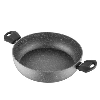 Garnek niski Florina Lava Stone by Mateusz Gessler 28 cm 3,8 l szary