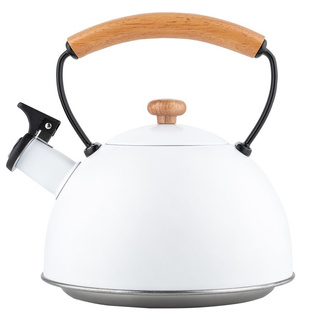 Czajnik nierdzewny Florina Natura Line biały 2,3 l