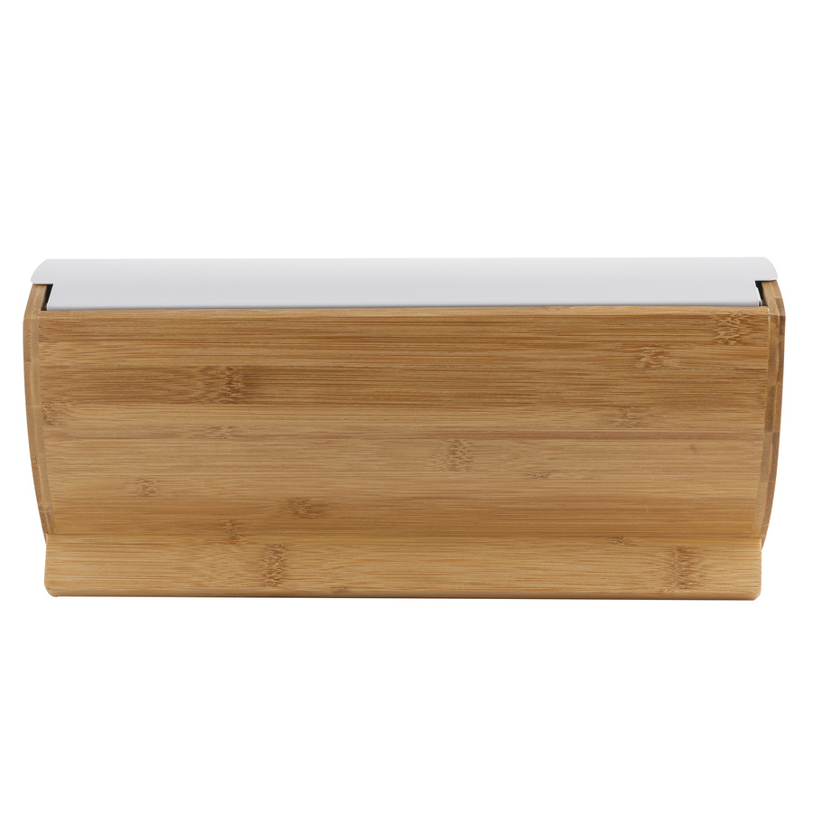 Zestaw kuchenny chlebak i 3 pojemniki na kawę herbatę cukier Florina Elegant biały