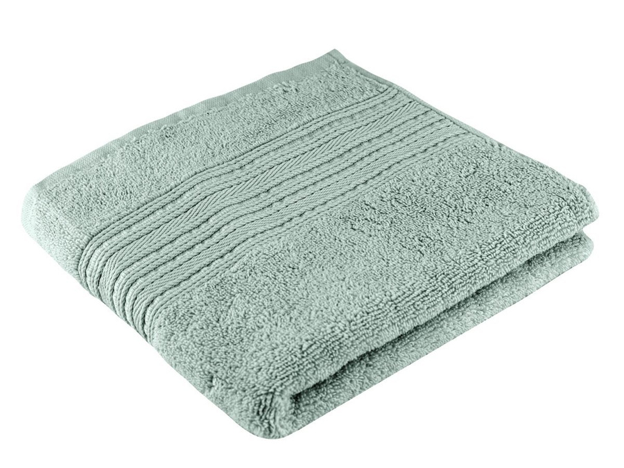 Ręcznik łazienkowy Zero Twist Miss Lucy Marco 30x50 cm szaro-zielony