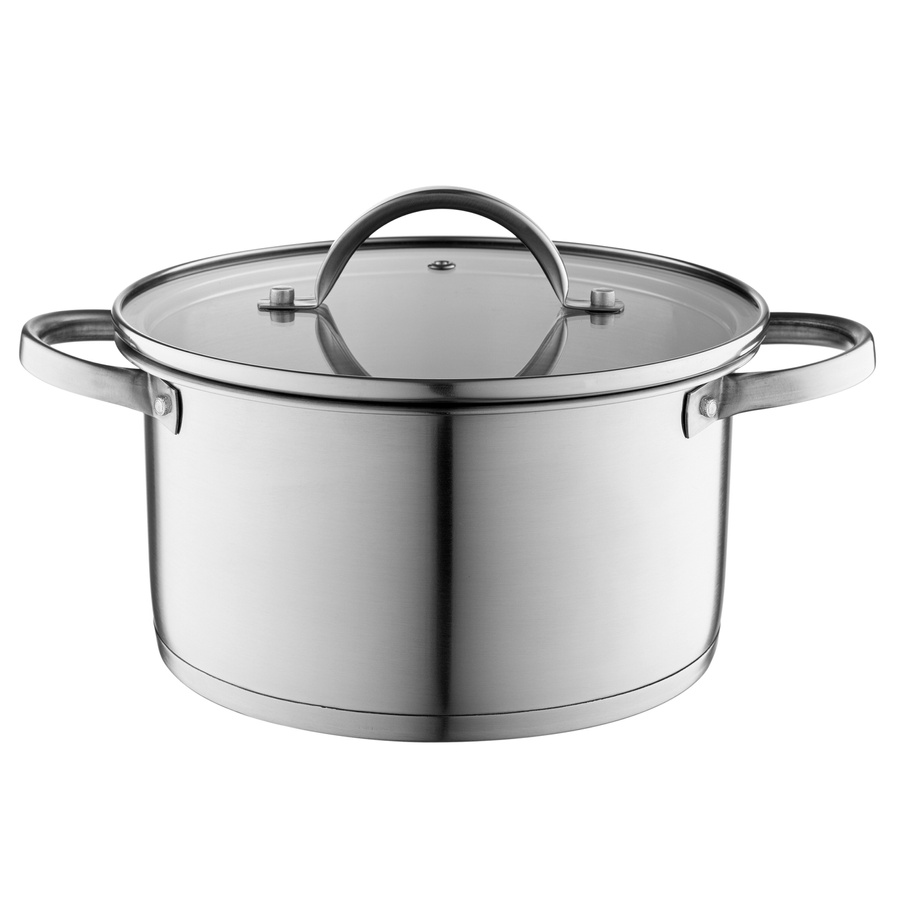 Komplet garnków nierdzewnych Florina Fava 6 elementów