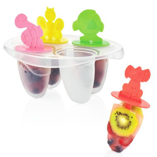 Foremki do lodów z patyczkami Praktyczna 4 sztuki