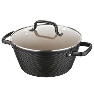 Garnek aluminiowy Carina Black by Mateusz Gessler 24 cm