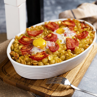 Naczynie ceramiczne Florina Christo 20x14,5 cm 600 ml owalne