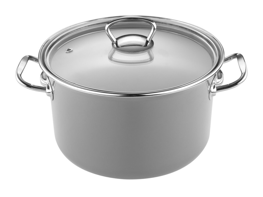 Zestaw garnków emaliowanych Primario 16/18/20/22cm Emalia Pleszew