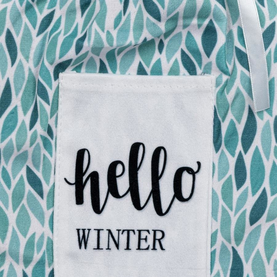 Termofor w pokrowcu Florina napisy Winter 2 l