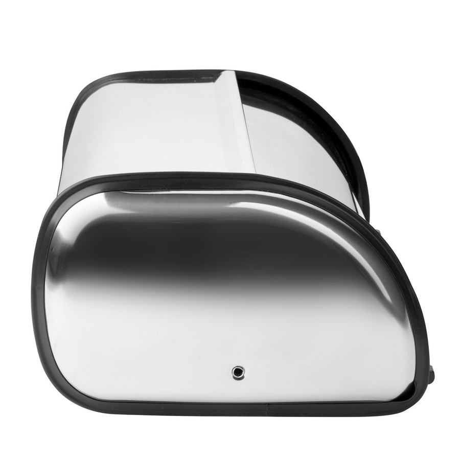 Chlebak nierdzewny Florina mały 35 x 23 x 14,5 cm