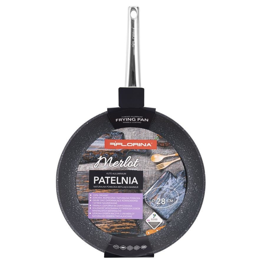 Patelnia aluminiowa Florina Silver Merlot 28 cm