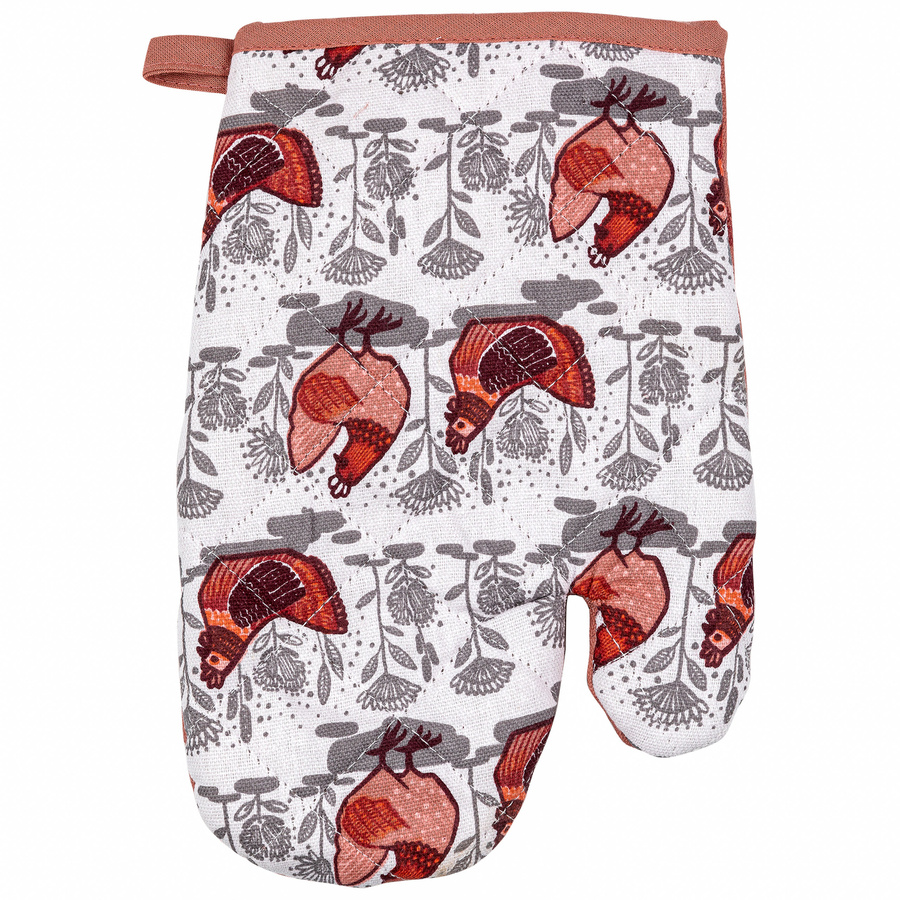 Rękawica kuchenna i łapka kuchenna Miss Lucy Kurki 18x25 cm; 20x20 cm