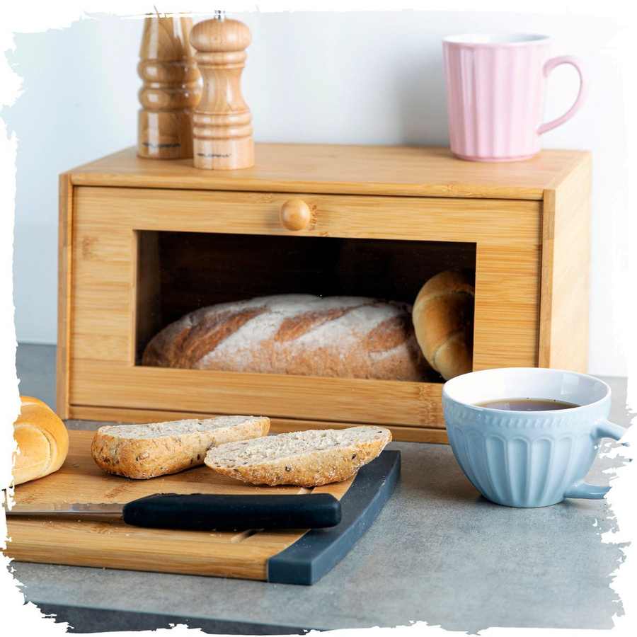 Chlebak bambusowy Florina Gap 38,5 x 22 x 19 cm