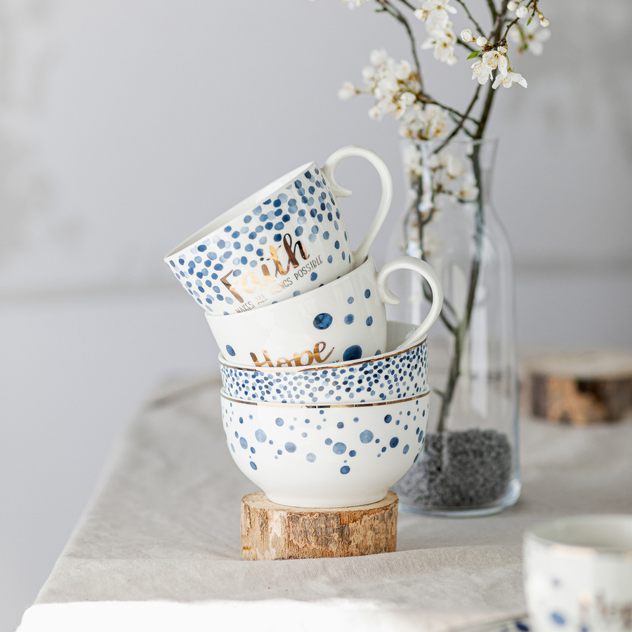 Salaterka porcelanowa Florina Mare Faith 13 cm