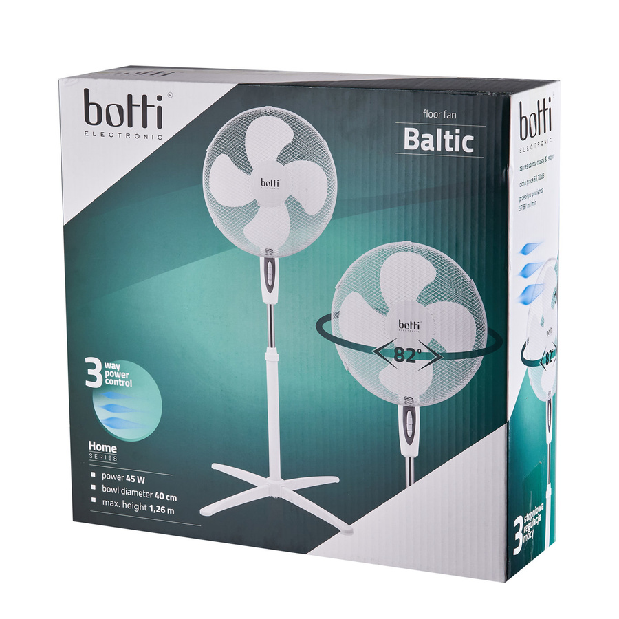 Wentylator podłogowy Botti Electronic Baltic 45 W