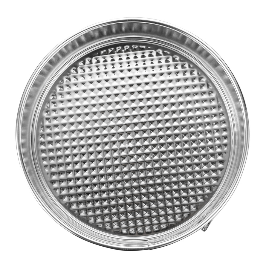 Tortownica ocynowana z fakturowanym dnem 28 cm