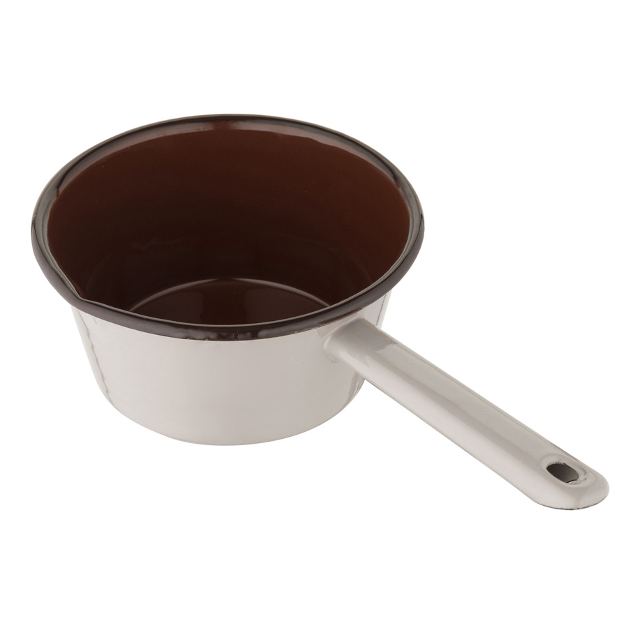 Rondel emaliowany Emalia Polska Pleszew Bruna 12 cm 600 ml