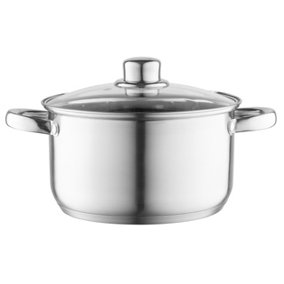 Komplet garnków nierdzewnych Florina Harry 8 elementów