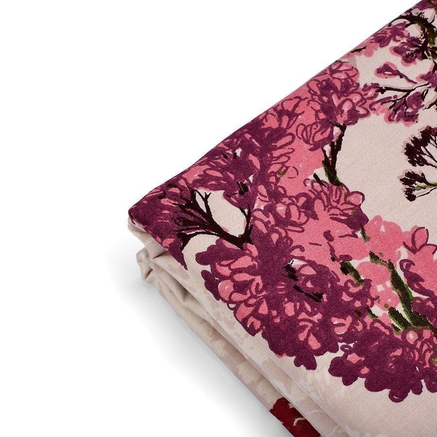 Pościel Miss Lucy Giardino satyna 220 x 200 cm i 2 x 70 x 80 cm Hierbas