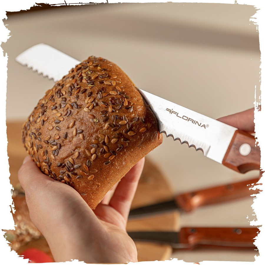 Komplet noży Wood Florina 5 sztuk