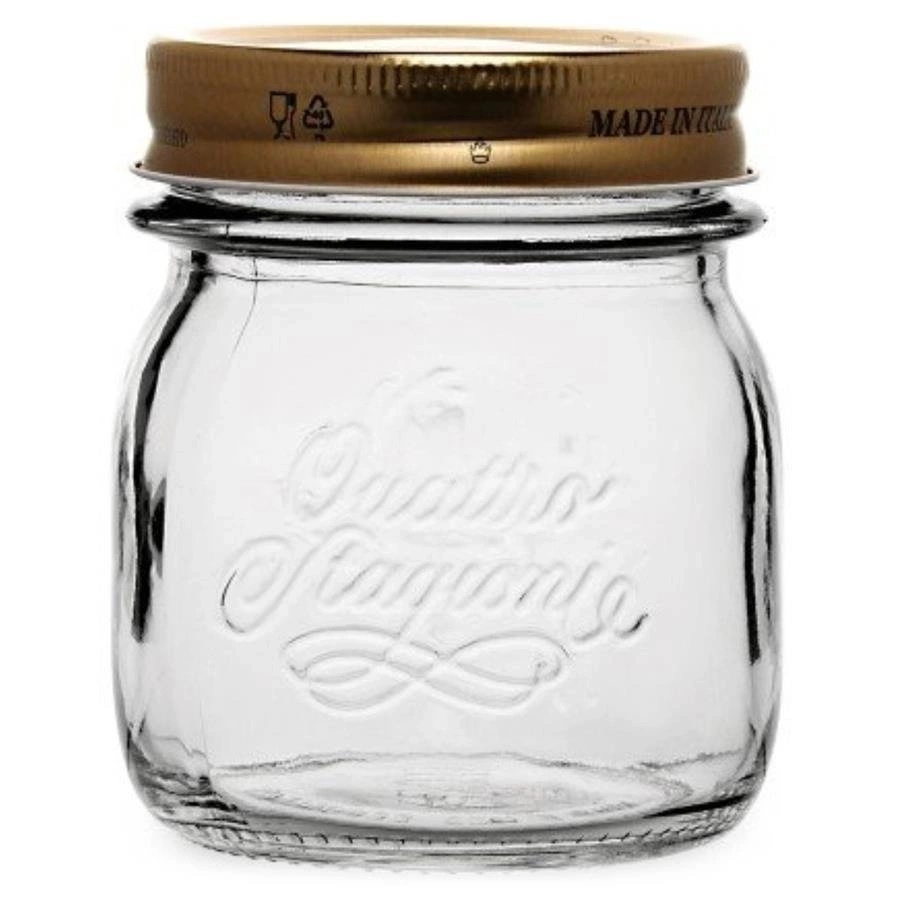 Zestaw słoików Bormioli Rocco Quattro Stagioni 250 ml; 1 l